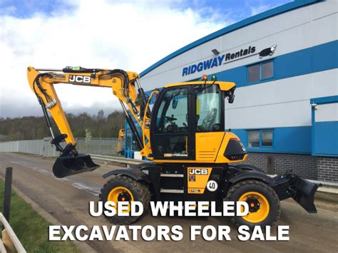 used wheeled excavator for sale